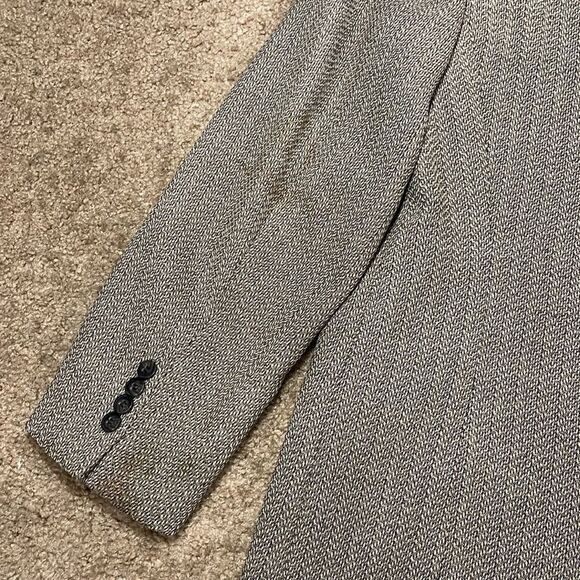 🔥🔥🚒Donna Karan Wool Gray Sport Coat - Picture 3 of 11
